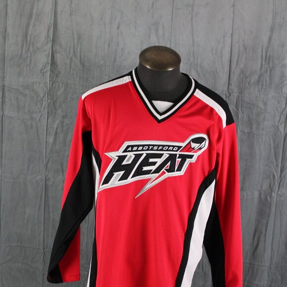 Abbotsford Heat Jersey - Fan Shop Home Version - Men's Small - Picture 1 of 8